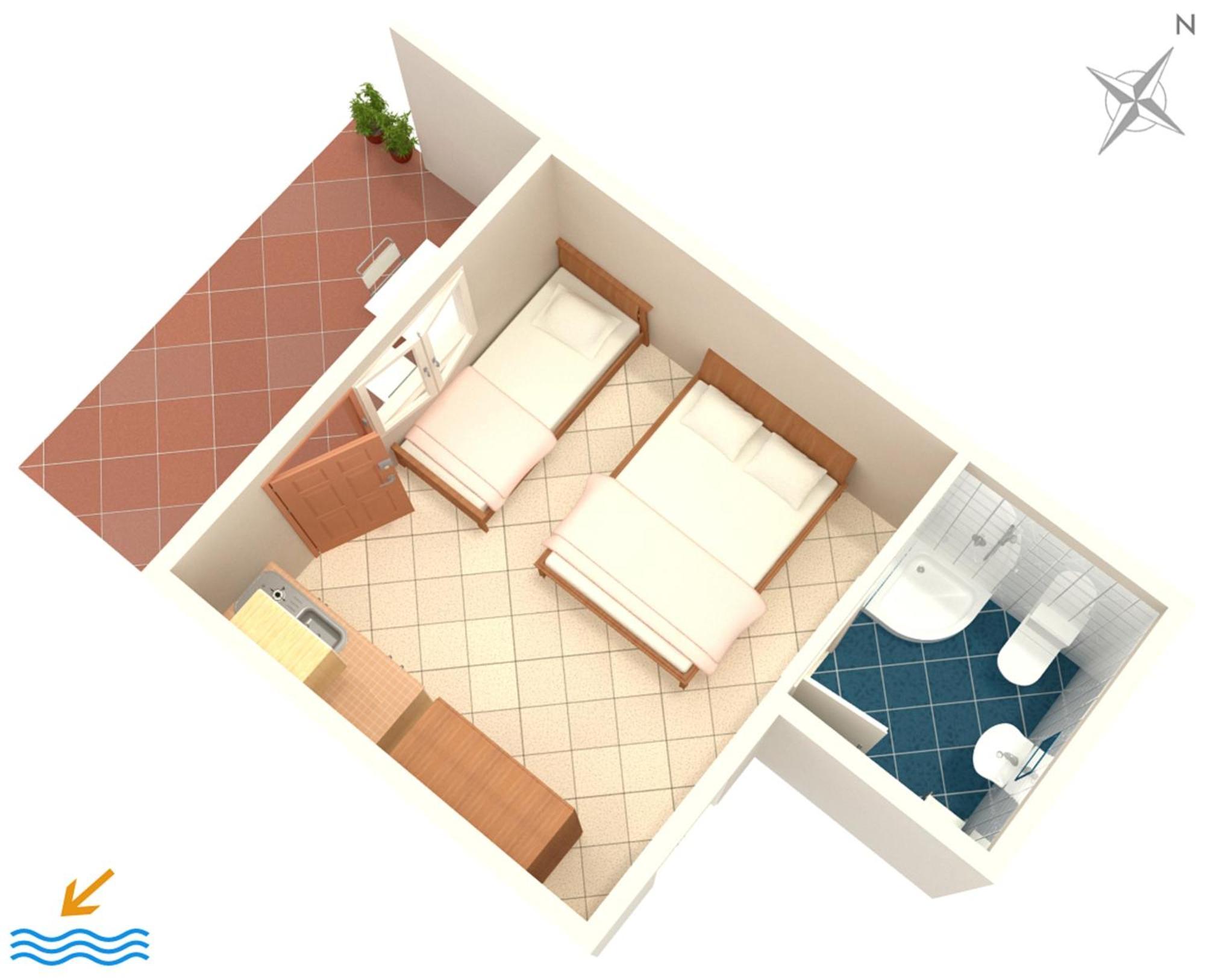 Apartments By The Sea Podaca, Makarska - 4734 Luaran gambar